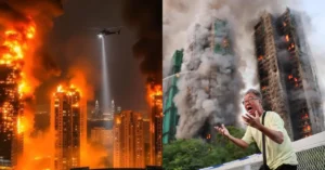 हांगकांग आग त्रासदी: वांग फुक कोर्ट में 44 मौतें, 300 लापता; गैर-जिम्मेदाराना निर्माण कार्य पर 3 गिरफ्तार