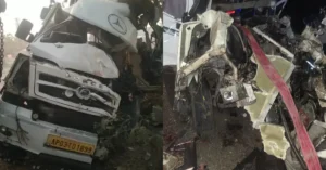 जोधपुर सड़क हादसा: फलोदी के पास टेम्पो-ट्रक भिड़ंत में 18 लोगों की मौत; एक ही परिवार के थे सभी मृतक